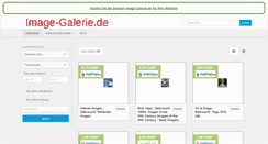 Desktop Screenshot of image-galerie.de